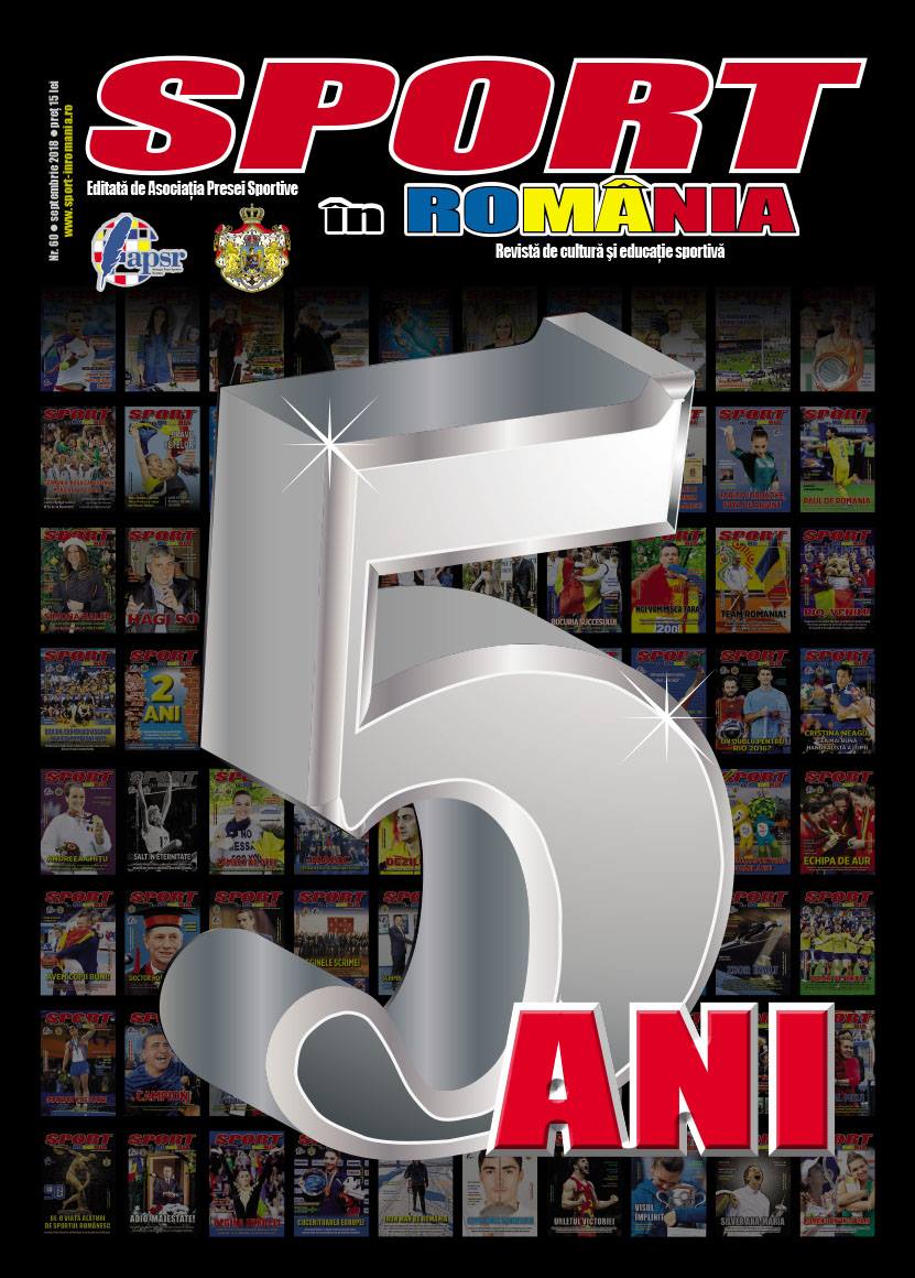 Revista Sport în România, la ceas aniversar! Am împlinit 5 ani!