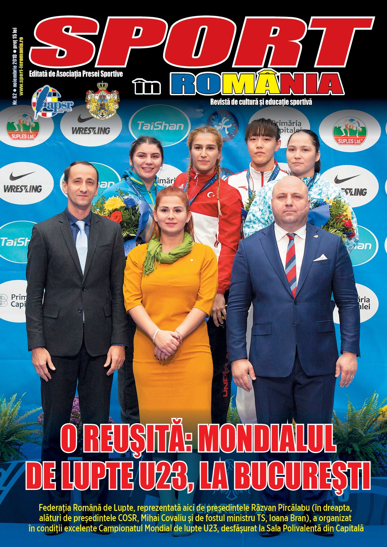 A apărut numărul 62 al revistei „Sport în România”