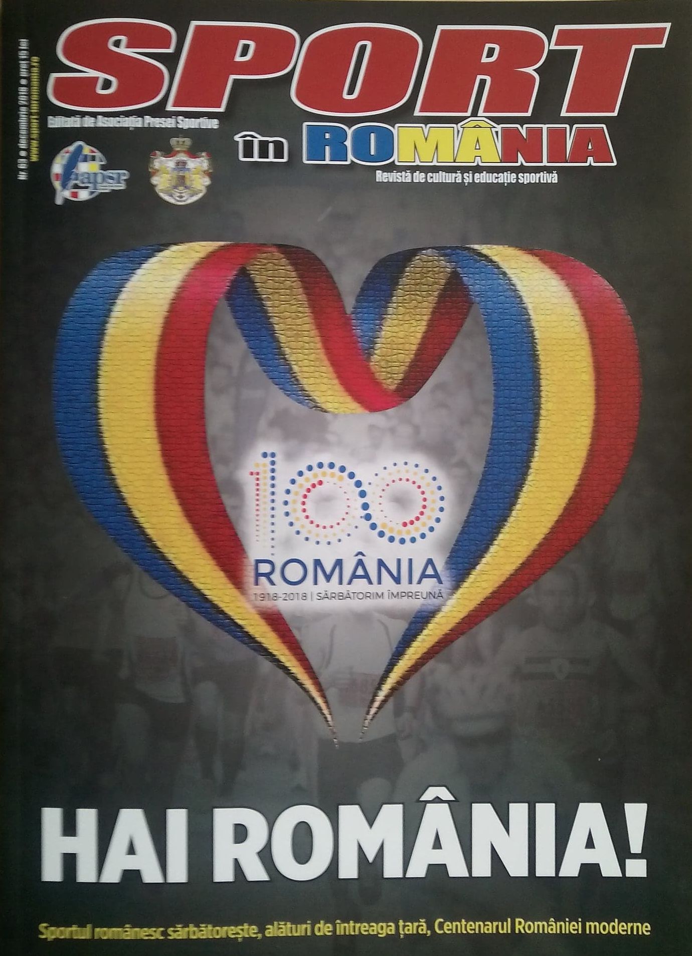 A apărut numărul 63 al revistei „Sport în România”