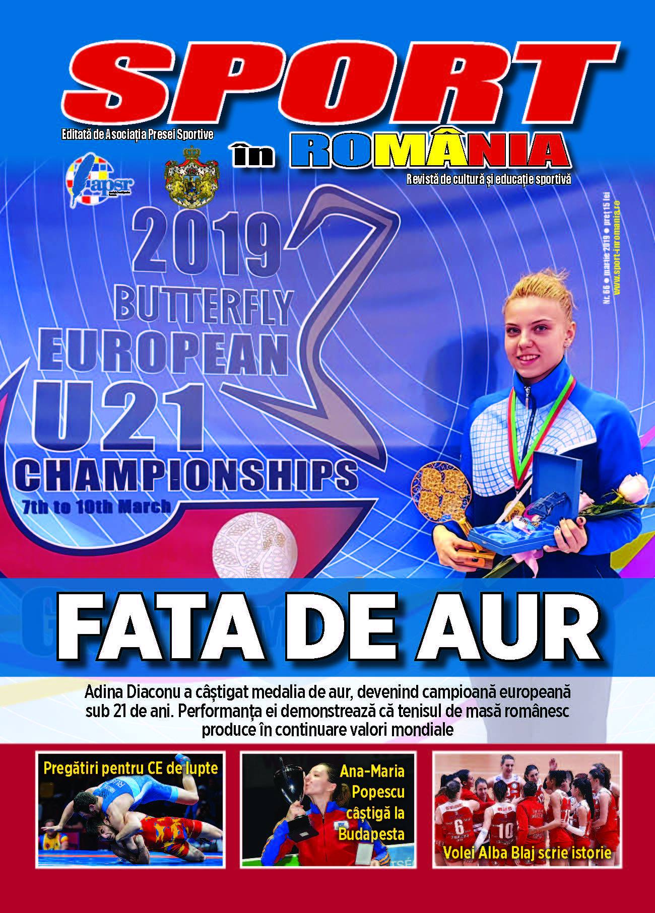 A apărut nr. 66 al revistei Sport în România