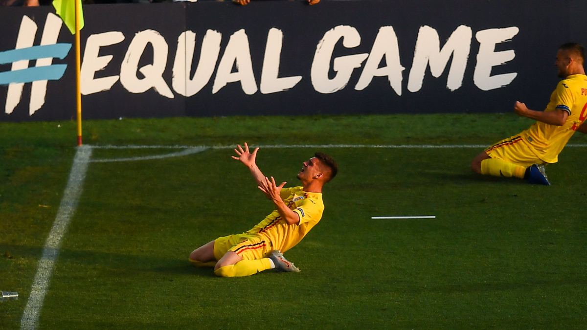 Evoluția de senzație a tricolorilor la EURO U21, prezentată pe site-ul AIPS, în programul Young Reporters
