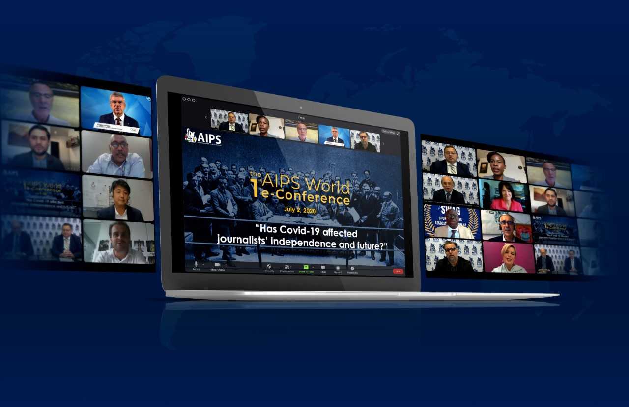 Peste 350 de gazetari din toată lumea s-au reunit online la Congresul AIPS