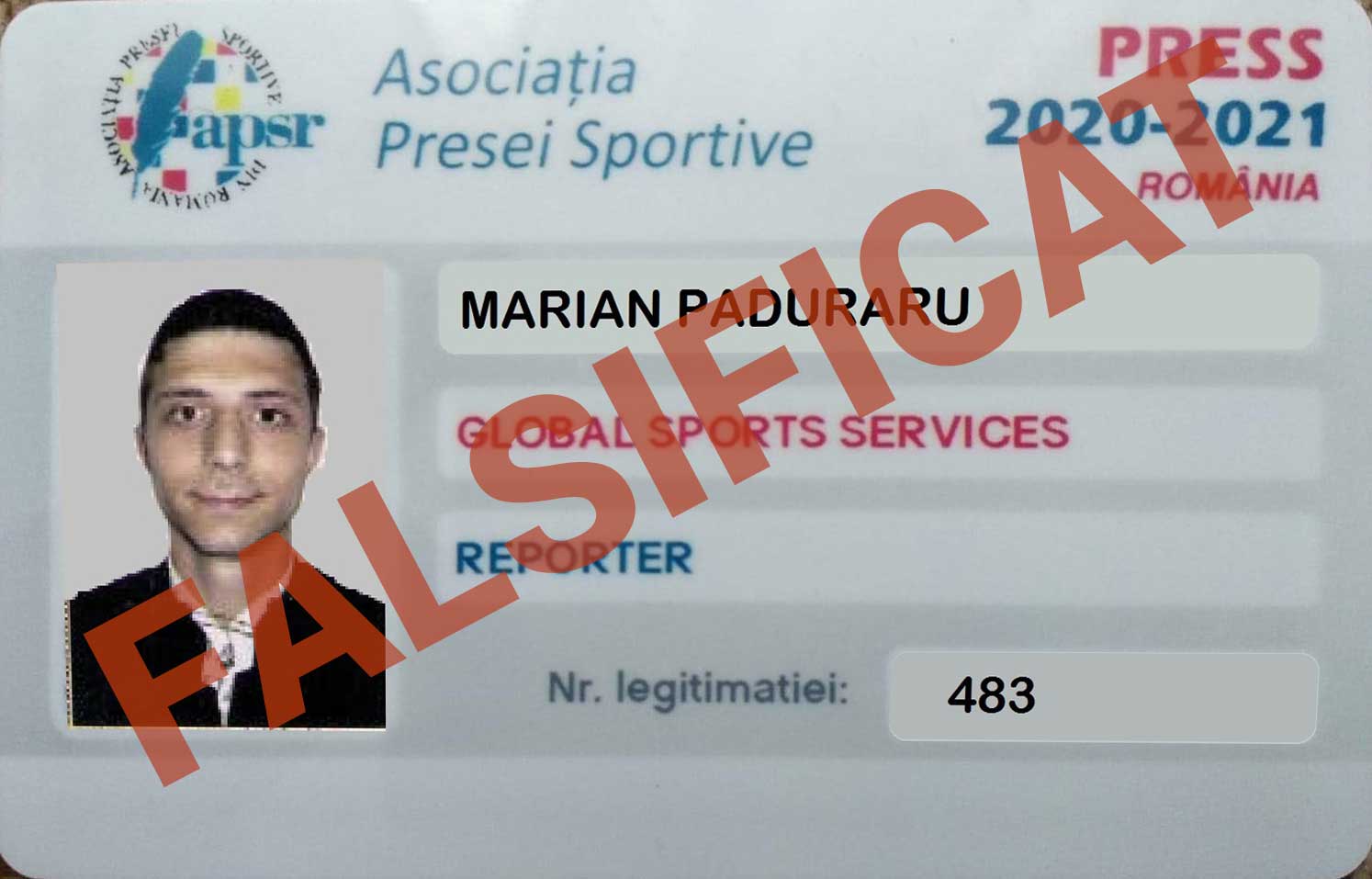 Ziarist exclus din APSR