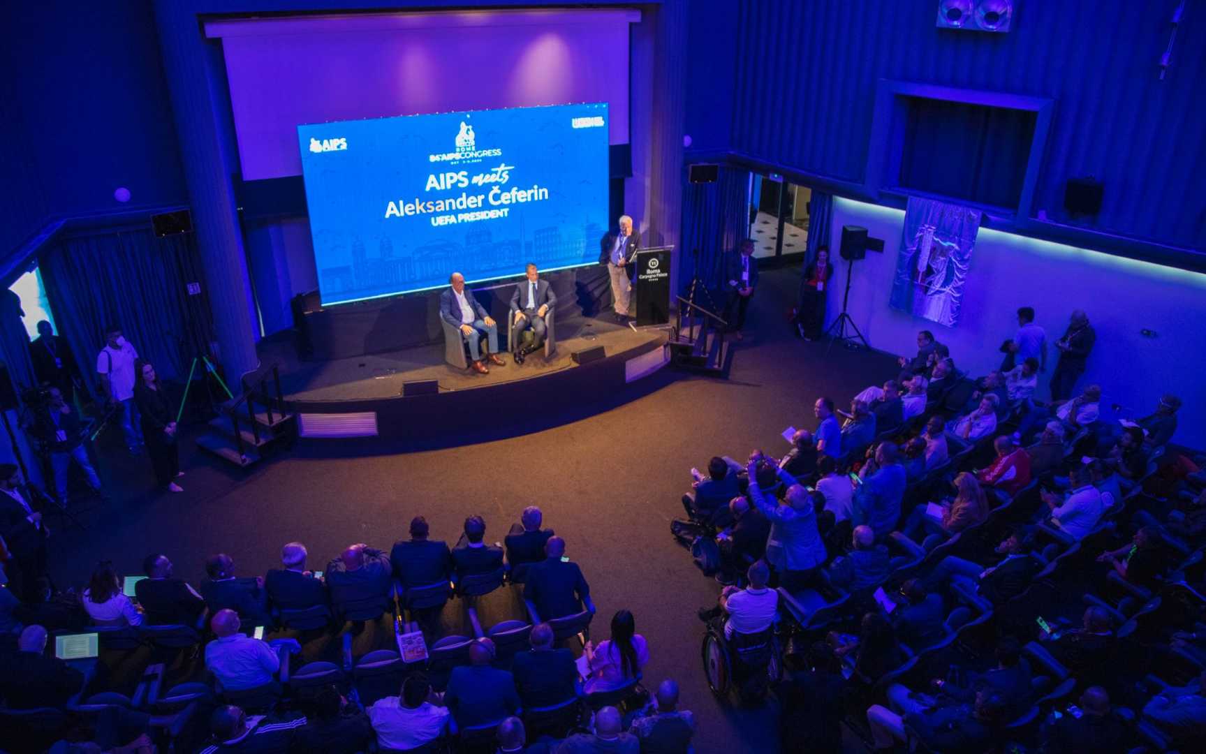 Moment emoționant la Congresul AIPS de la Roma