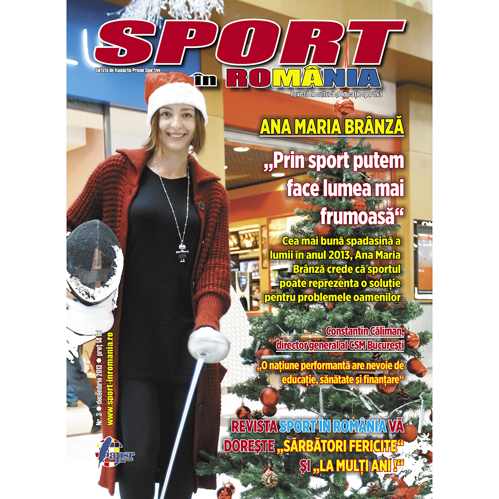 A apărut numărul 3 al revistei „Sport în România”