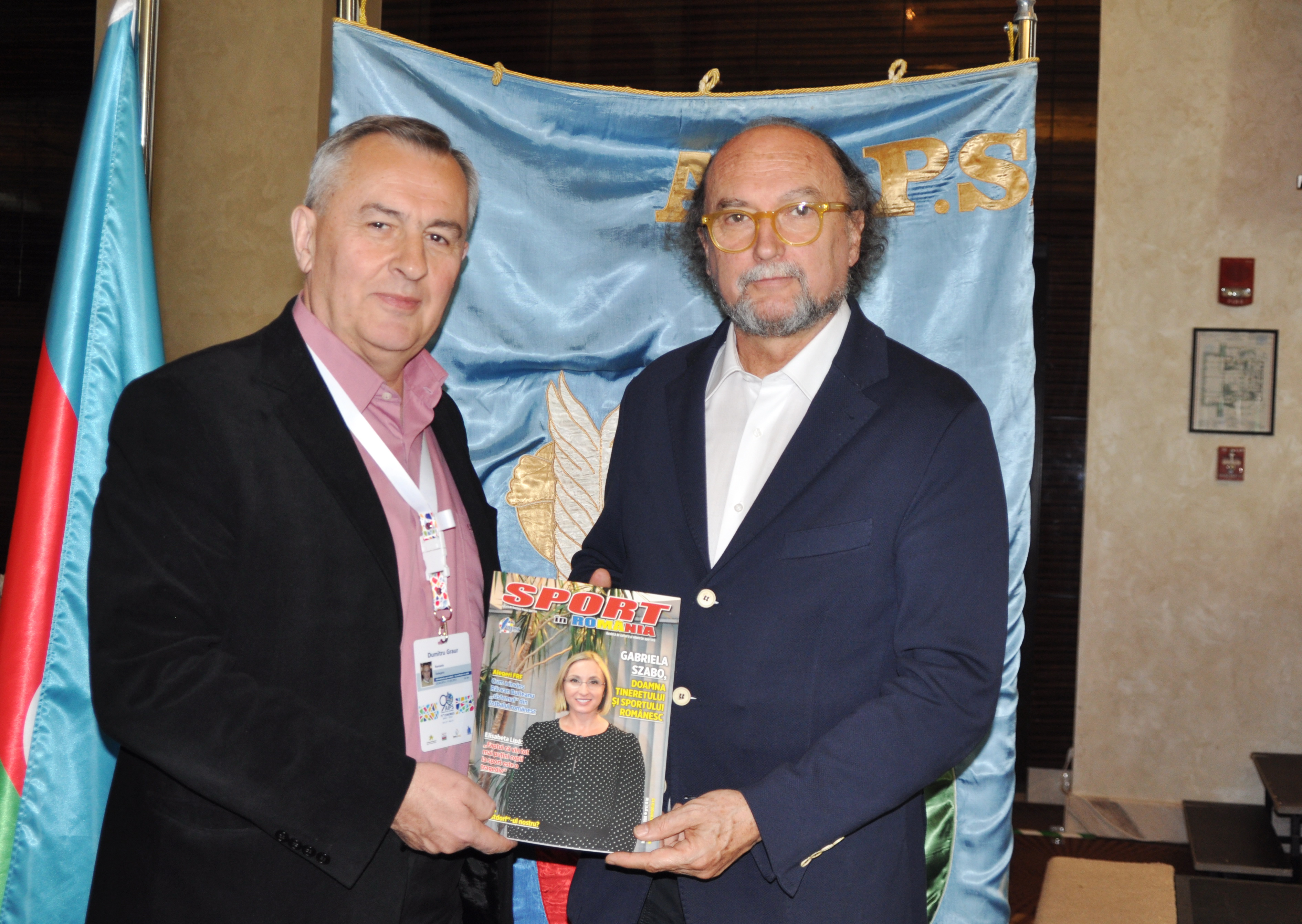 Interviu cu Gianni Merlo, preşedintele Asociaţiei Internaţionale a Presei Sportive