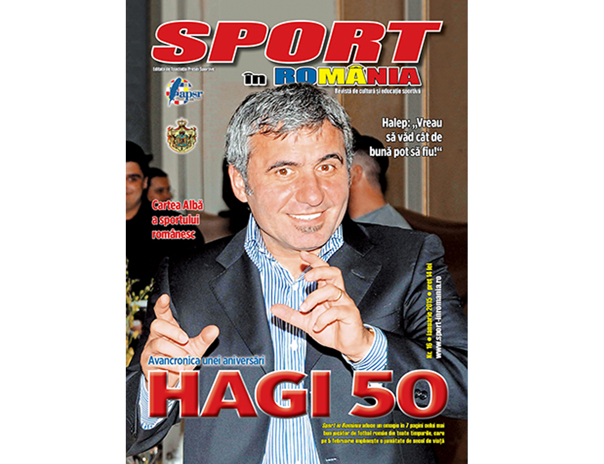 A apărut numărul 16 al revistei “Sport în România”. Suplimentul “Lumea Sportului“ a împlinit un an