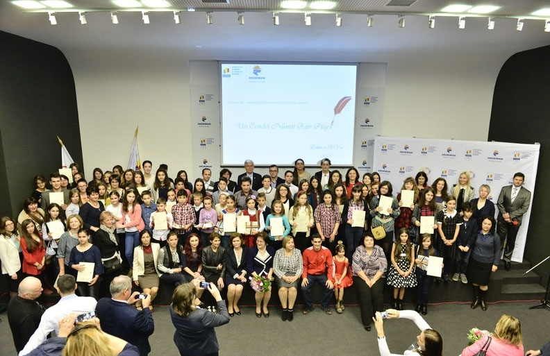 Micii scriitori sportivi au fost premiati la Casa Olimpica