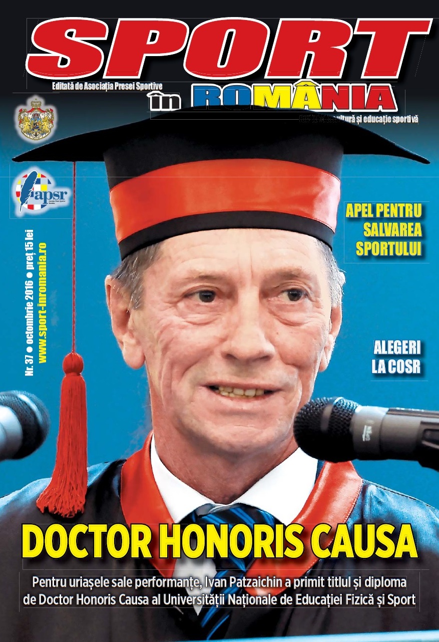 A apărut nr. 37 al revistei Sport în România