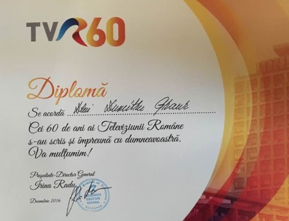 Președintele APS, onorat de TVR