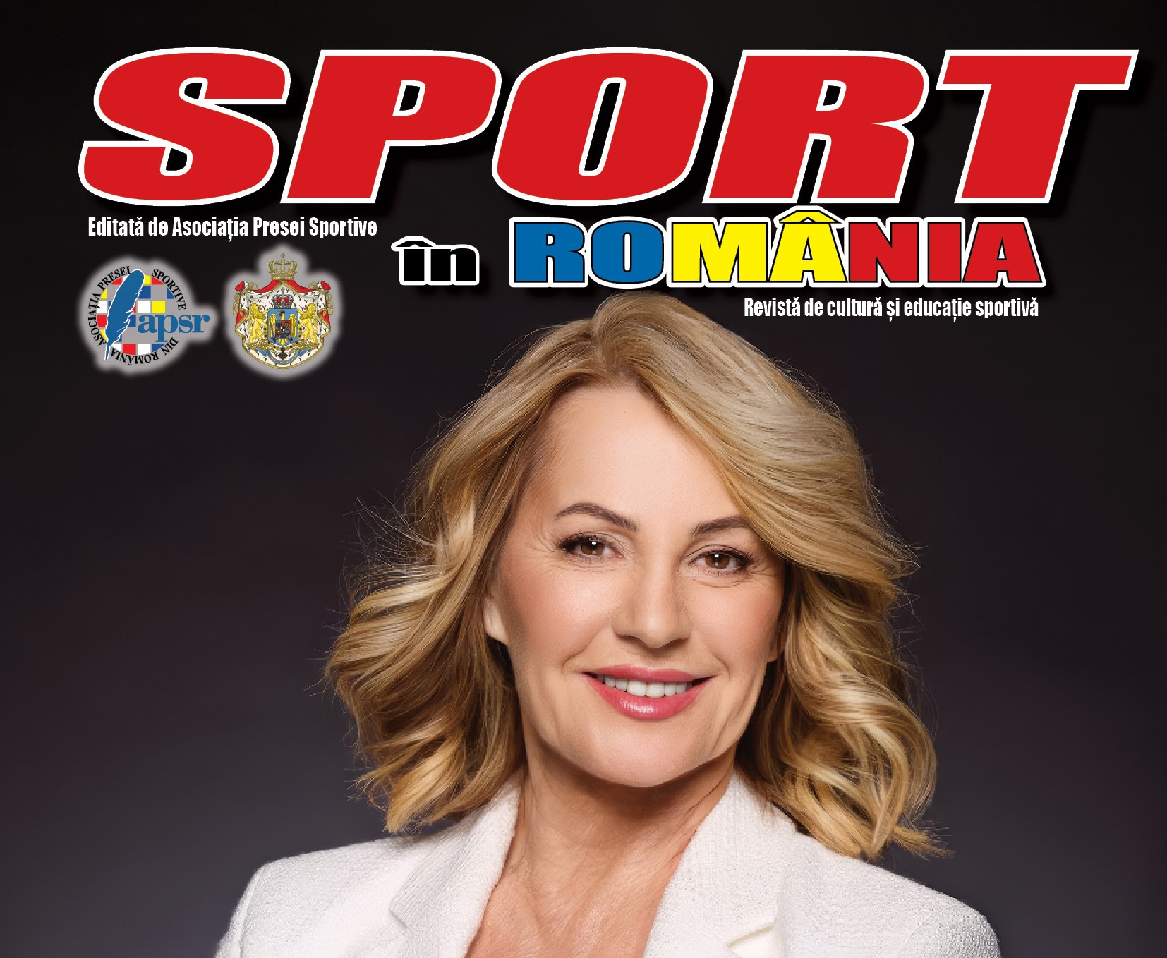 Nadia Comăneci, pe coperta revistei „Sport în România”