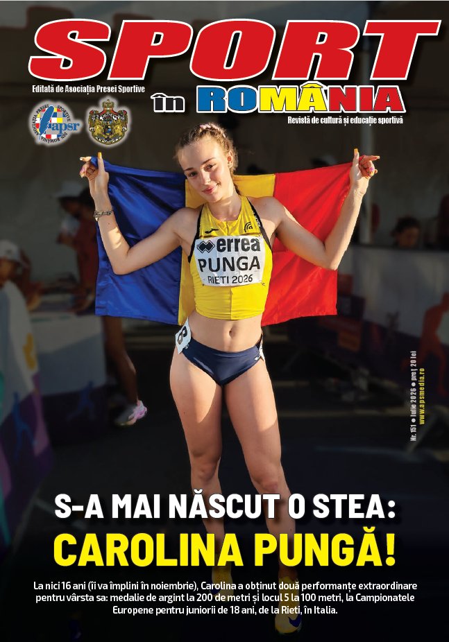 A apărut numărul 151 al revistei Sport în România